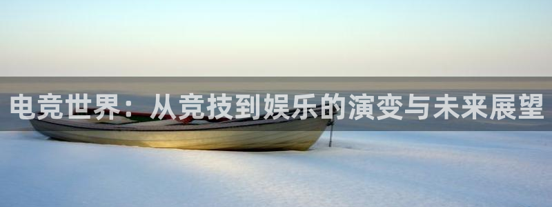 乐竞电竞官网入口：电竞世界：从竞技到娱乐的演变与未来展望